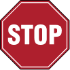 Stop sign