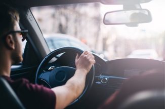 Kentucky driver politely driving